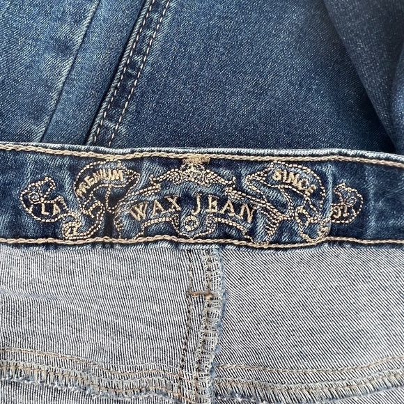 Wax Jean Distressed Skinny Jeans Size 11 Women’s - Picture 3 of 11